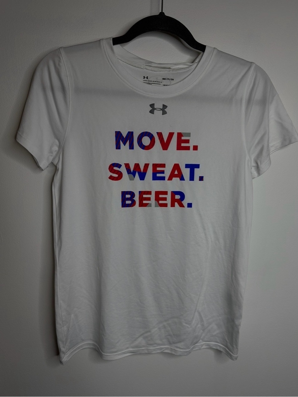 Under Armour HeatGear Move Sweat. Beer. Michelob ULTRA Performance T-Shirt Small